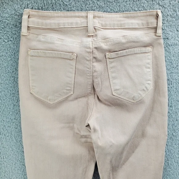 L'AGENCE Marguerite Skinny High Rise Jeans Biscuit - Picture 8 of 13